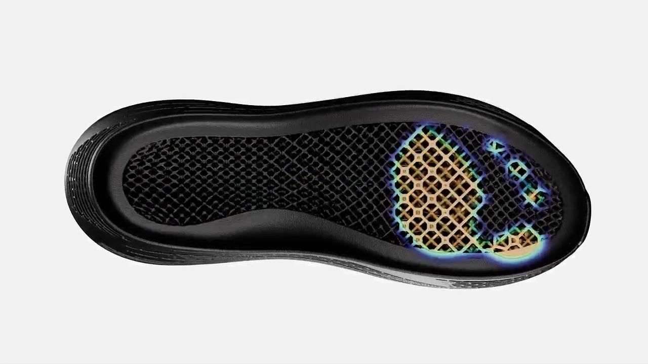 Before and After diagram showing foot overpronation correction with FIZO shoe